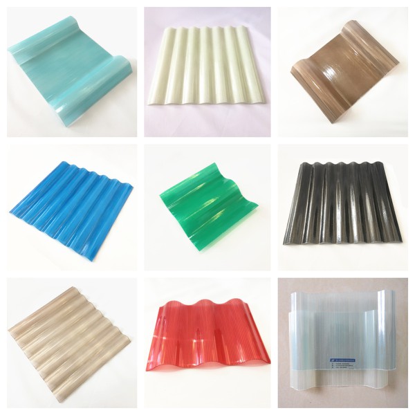 colors of FRP skylight panel colors of FRP skylight panel