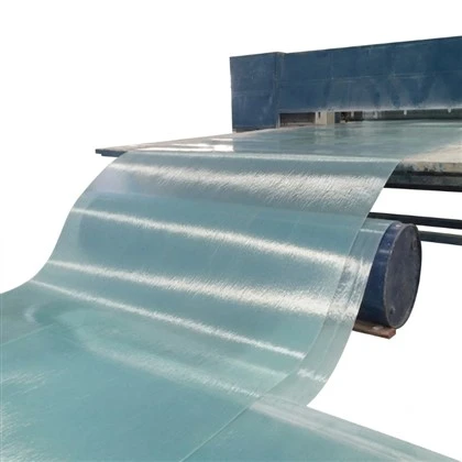 Flat Fiberglass Panels For Daylighting