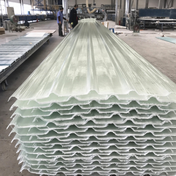 Heavy-duty Fiberglass Corrugated Roofing Sheet