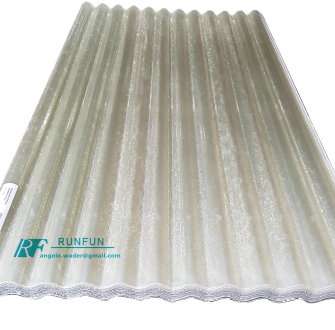 Reinforced Fiberglass Corrugated Roofing Panel