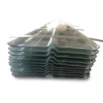 Translucent Corrugated FRP Skylight Sheets For Roofing